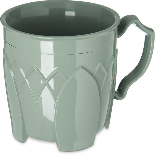 Carlisle DX500084 8 oz Sage Polypropylene Fenwick Mug