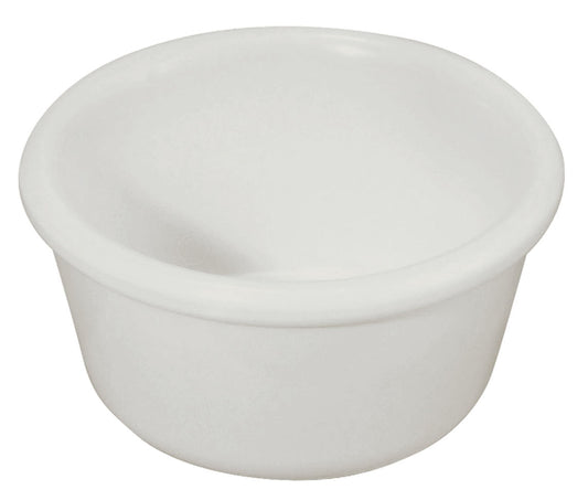 Winco RP-4W 4 oz. White Plain Ramekins