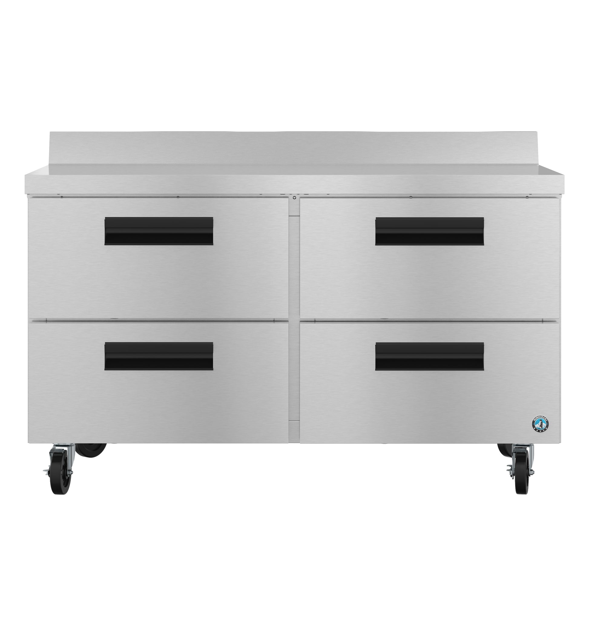 Hoshizaki WF48B-D4 Two Section Stainless Drawers Worktop Freezer