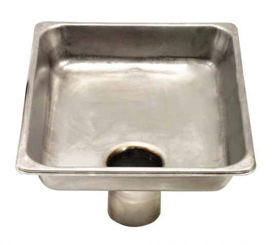 Omcan 10057 10" x 12" Feed Pan for #12 and #22 Grinder