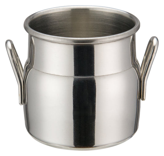 Winco DDSD-101S 2" Stainless Steel Mini Milk Can