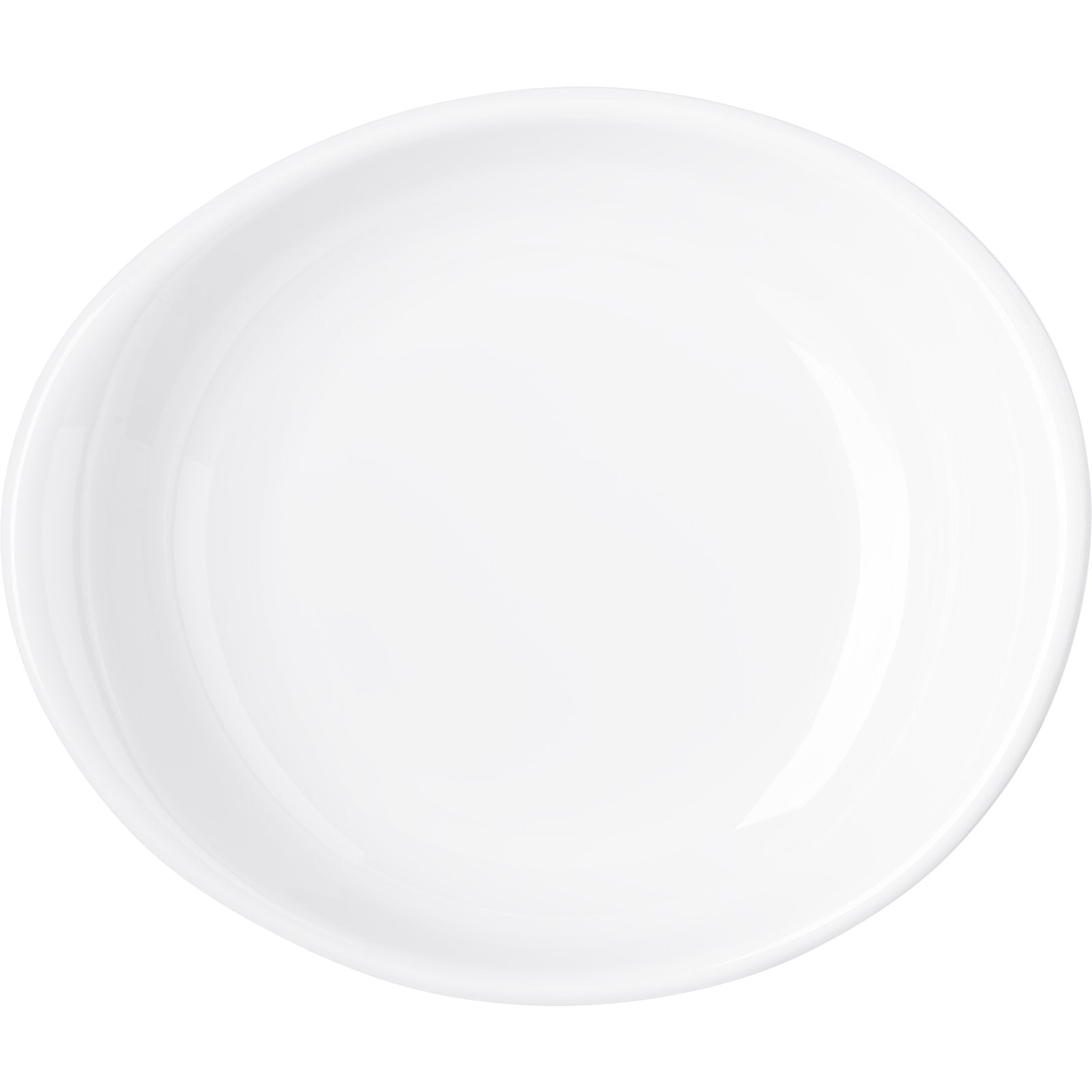 Carlisle 5300402 9.5" White Stadia Melamine Pasta Plate