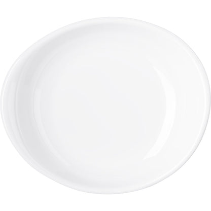 Carlisle 5300402 9.5" White Stadia Melamine Pasta Plate
