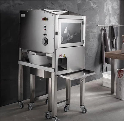 BakeMax BMDD005 Electric Floor Model Automatic Dough Divider Rounder Combo