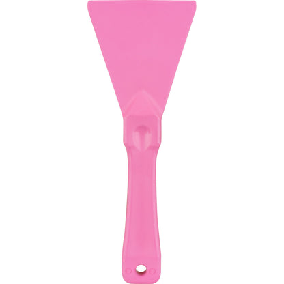 Carlisle 40230EC26 3" Bright Pink Plastic Handheld Scraper