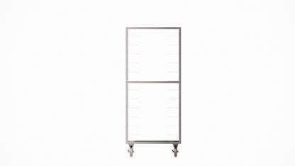 Dinex DXPDHOR20UP 20 Trays Aluminum Universal Tray Cart