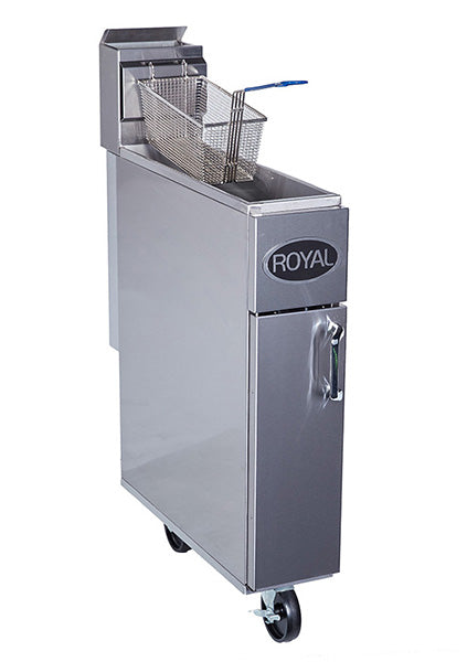 Royal RFT-25-NAT 25 lb Natural Gas Deep Fat Fryer