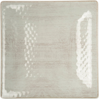 Carlisle 6402206 10.5" Buff Grove Melamine Square Plate