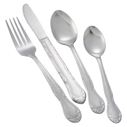 Winco 0024-05 Elegance Mirror Dinner Fork, 18/0 Heavyweight
