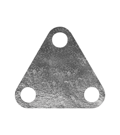 Thorinox TFP-C Chrome Foot Plate with Holes