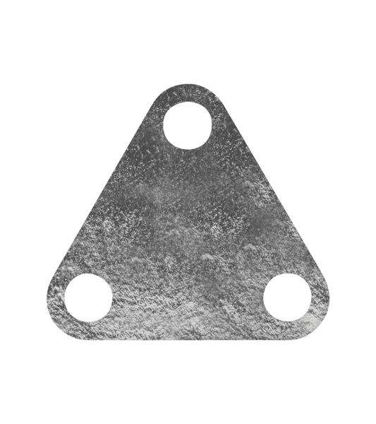 Thorinox TFP-C Chrome Foot Plate with Holes