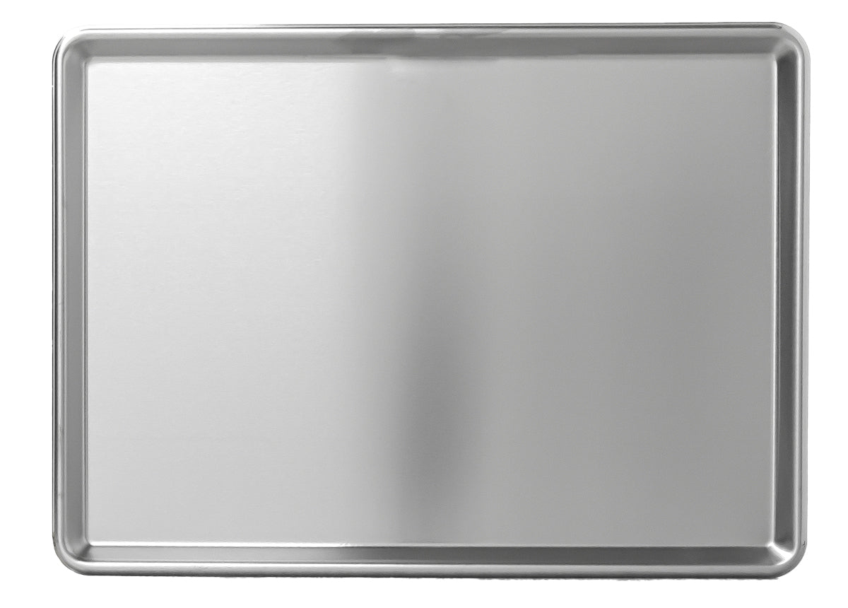 Omcan 81022 Stainless Steel 20 Gauge 2/3-Size (16"x22") Bun Pan / Sheet Pan with Open Bead