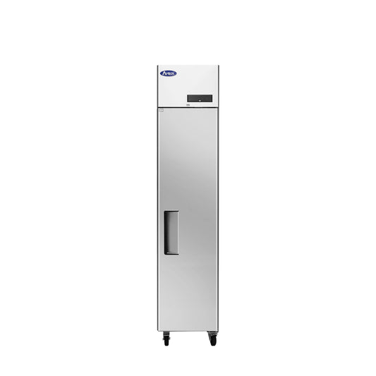Atosa MBF15FSGR Single Door Top Mount Slim Reach-In Freezer