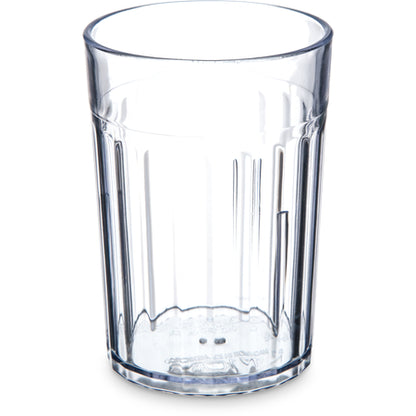 Carlisle 110807 8.5 oz Clear SAN Bistro Tumbler