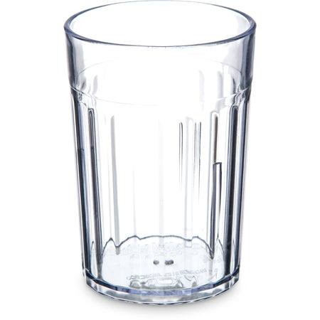 Carlisle 110807 8.5 oz Clear SAN Bistro Tumbler