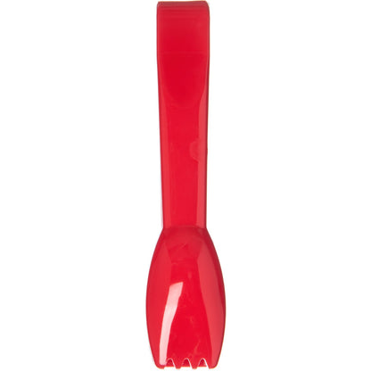 Carlisle 460605 6.25" Red Carly Salad Tong