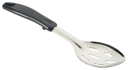 Winco BHSP-11 11" Stainless Steel Slotted Basting Spoon