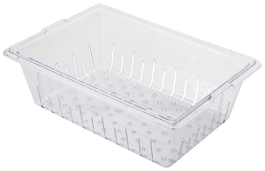 Winco PFSF-8C 18"x26"x8.5" Clear Colander