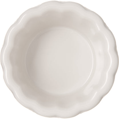 Carlisle 4394242 1 oz Bone Melamine Scalloped Ramekin