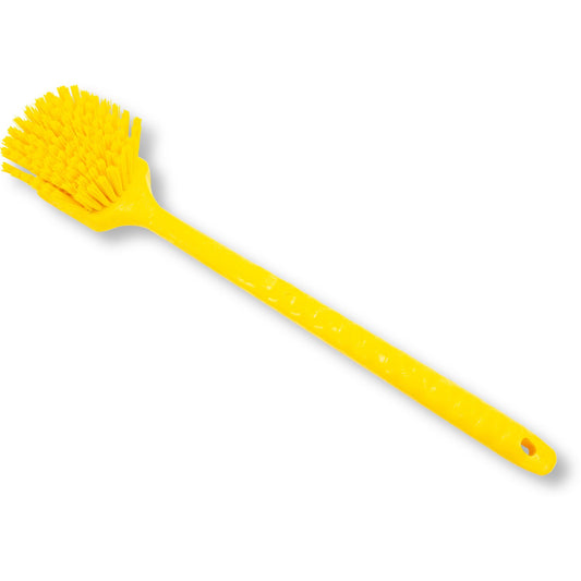 Carlisle 40501EC04 20" Yellow Sparta Color Coded Floater Scrub Brush