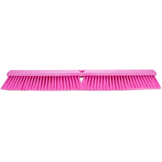 Carlisle 41891EC26 24" Pink Color Coded Omni Sweep Push Broom Head