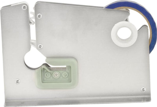 Omcan 10157 Stainless Steel Poly Bag Sealer with Cutter for Tapes upto 15/32" (12 mm) on 3" Core