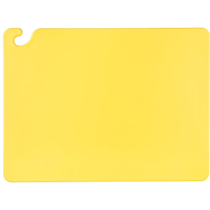 San Jamar CB1824KC 18" x 24" x 0.5" Cut-N-Carry Cutting Board