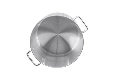 Omcan 43373 60 Qt Aluminum Stock Pot