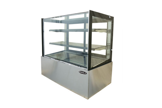 Kool-It KBF-72 71" Flat Glass Refrigerated Display Case