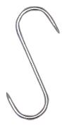 Omcan 10497 5 1/2" x 3/16" Stainless Steel "S" Hook