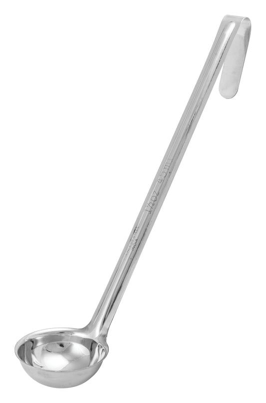 Winco LDIN-1.5 1-1/2 oz. Stainless Steel Ladle