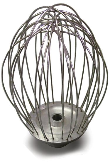 Omcan 43521 Wire Whip Replacement Accessory for Heavy-duty 20 QT General Purpose Mixer with Timer and Guard