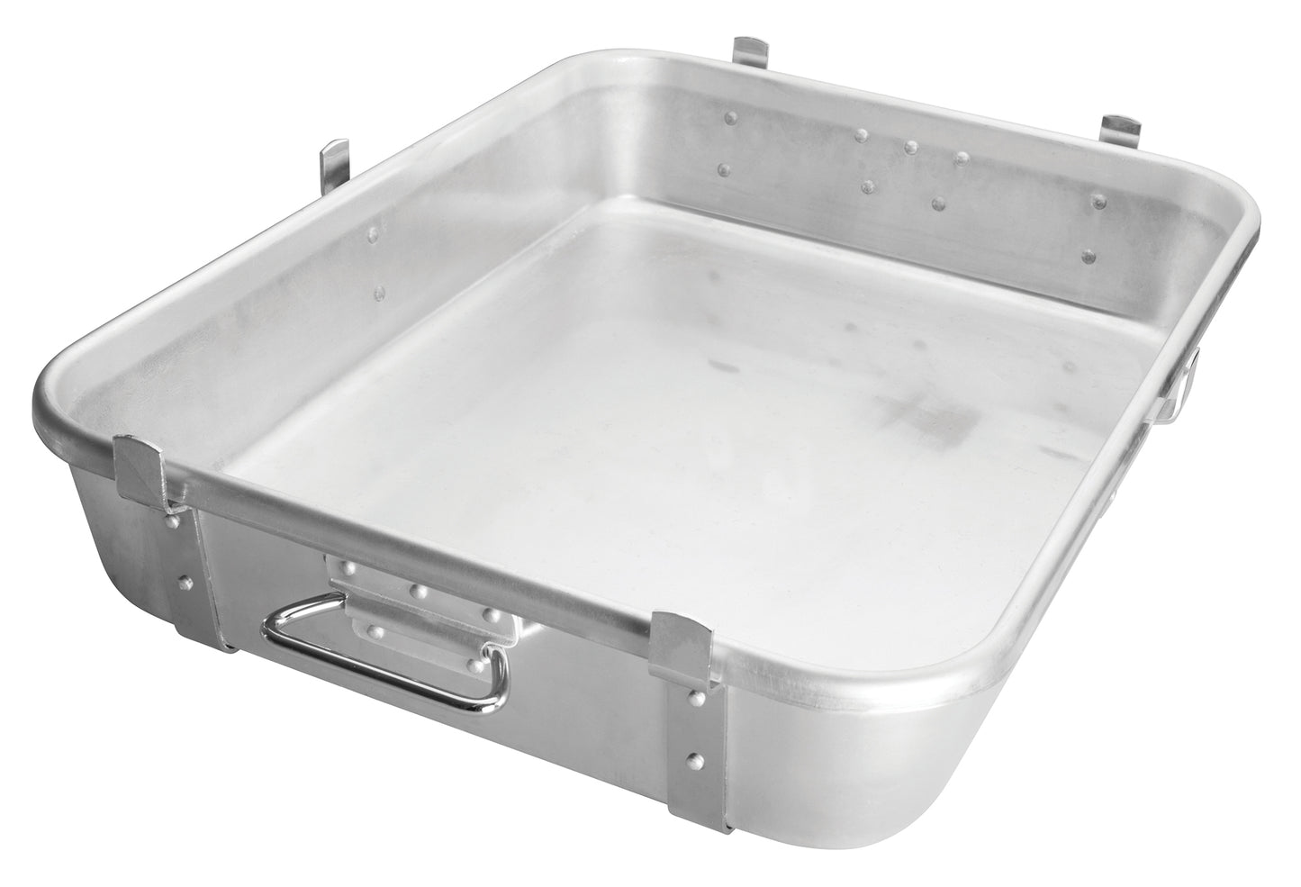 Winco ALRP-1824L Aluminum Roast Pan w/ Straps & Lugs