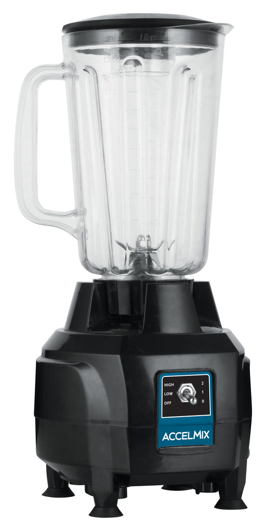 Winco XLB-44 44 oz. AccelMix Commercial Blender
