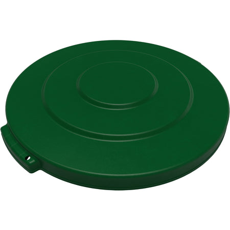 Sparta 84101109 10 Gallon Green Round Polyethylene Bronco Waste Bin Trash Container Lid
