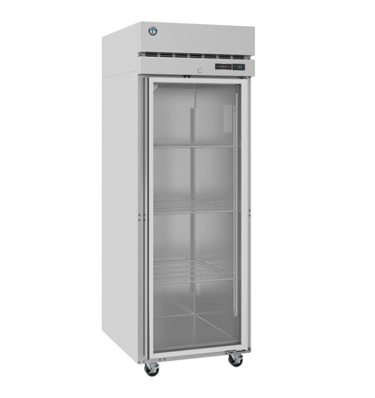 Hoshizaki R1A-FG One Section Full Glass Door with Lock Upright Refrigerator