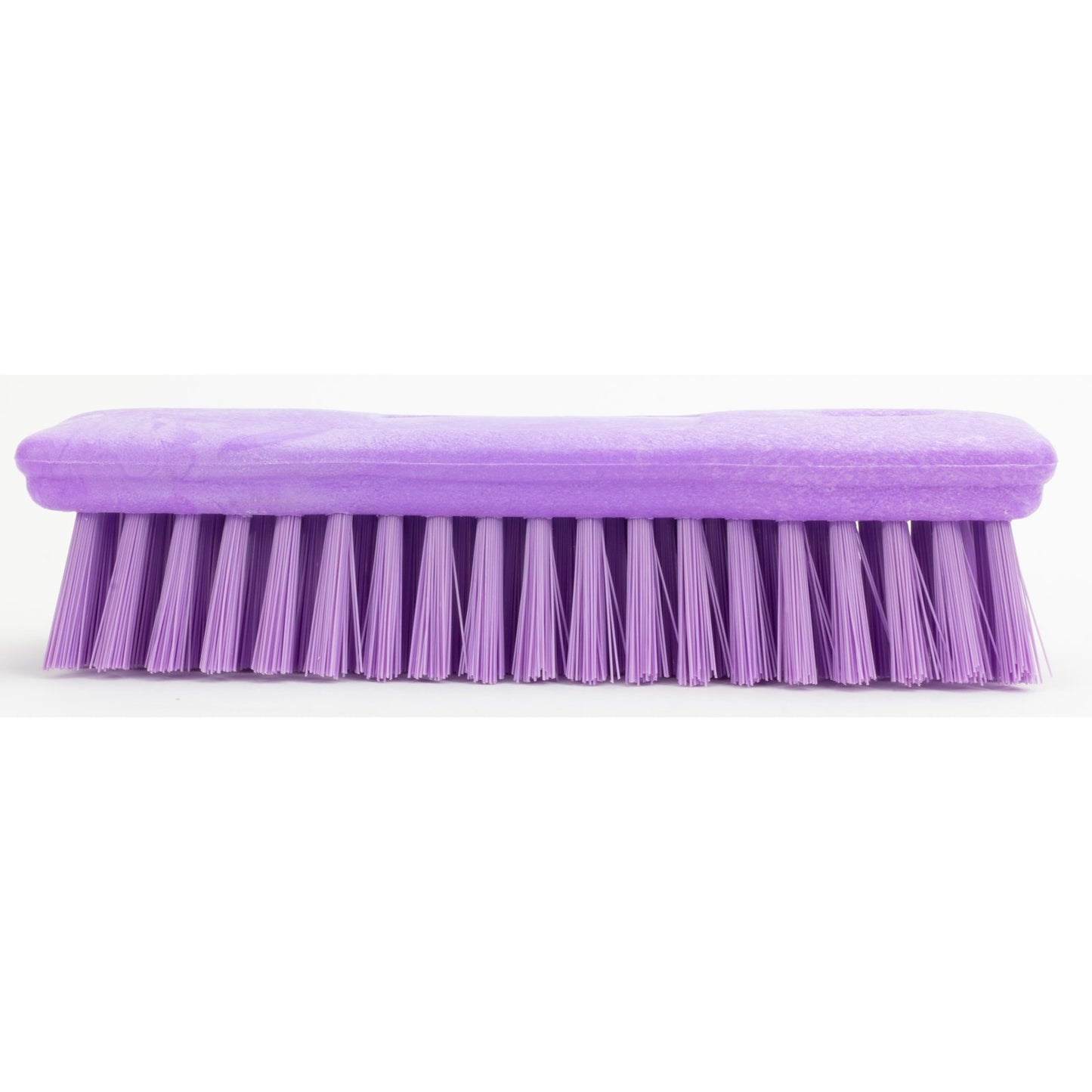 Carlisle 42024EC68 8" Purple Comfort Grip Hand Scrub Brush