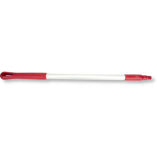 Carlisle 40246EC05 30" Red Natural Aluminum Handle with Color-Coded Tip and Hang Up Cap