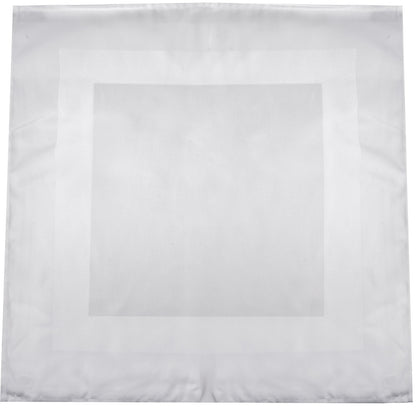 Snap Drape 54682222NH010 22" x 22" White Spun Polyester Microfiber Milan Birdseye Napkin