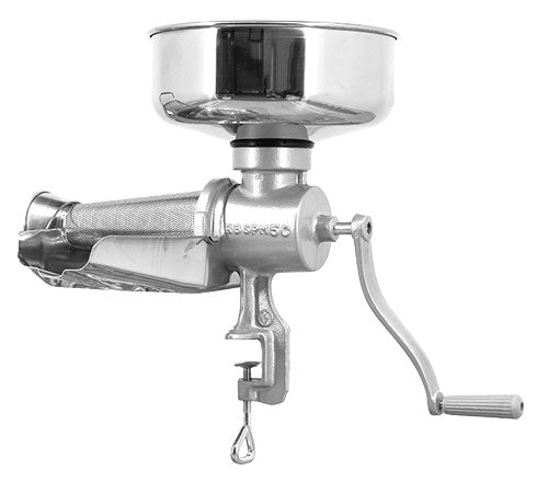 Omcan 21105 Manual Tomato Squeezer with Stainless Steel Bowl