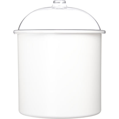 Carlisle CM101202 3 Gallon White Coldmaster Ice Cream Server & Lid