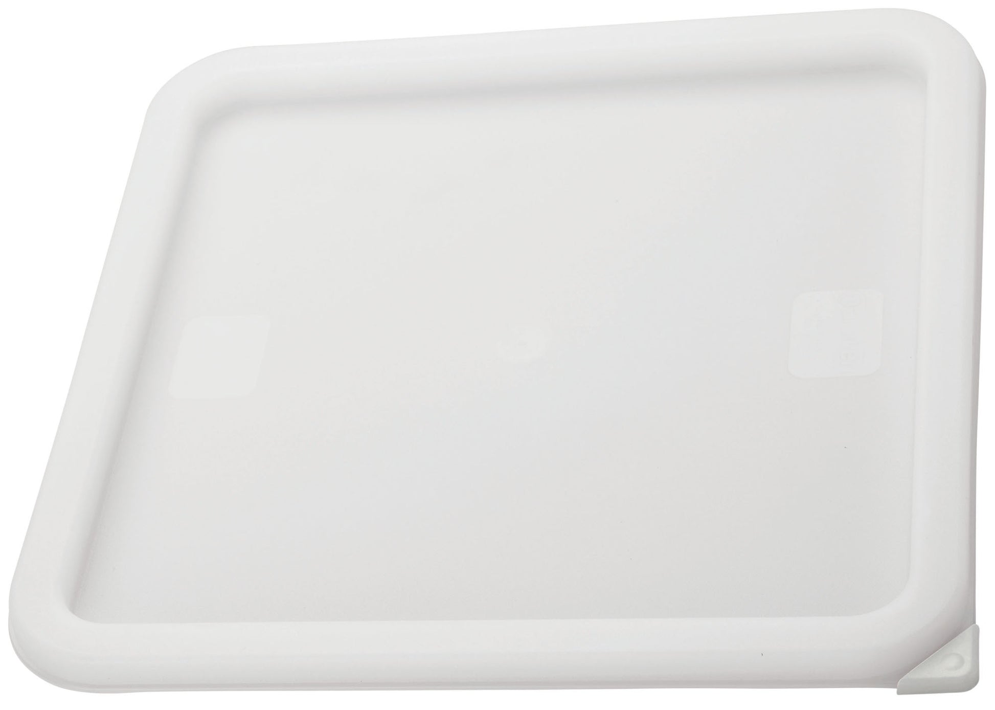 Winco PECC-L White Polyethylene Cover for 12Qt/18Qt/22Qt Food Containers
