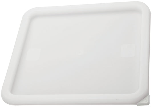 Winco PECC-L White Polyethylene Cover for 12Qt/18Qt/22Qt Food Containers