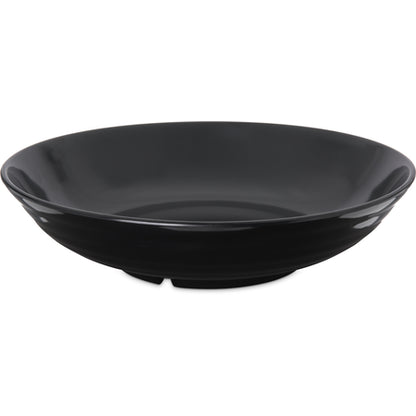 Carlisle 791303 10 lb 13" Black Melamine Designer Displayware Pasta Bowl