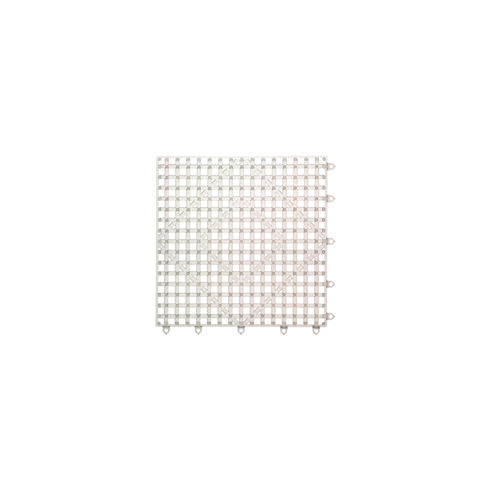 San Jamar VM5280CL 1'X1' Clear Versa-Mat Bar Mat