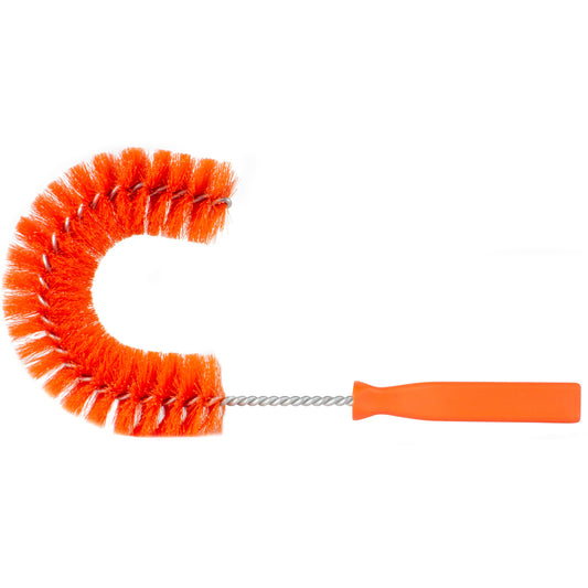 Carlisle 41100EC24 Orange Sparta Color Code Clean-In-Place Hook Brush