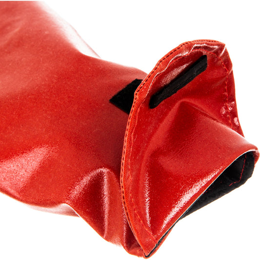San Jamar EZKSL Red EZ-Kleen Sleeve Guard