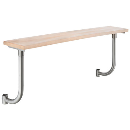 Omcan 47568 10" x 60" Wooden Adjustable Cutting Board for 60" Long Equipment Stand