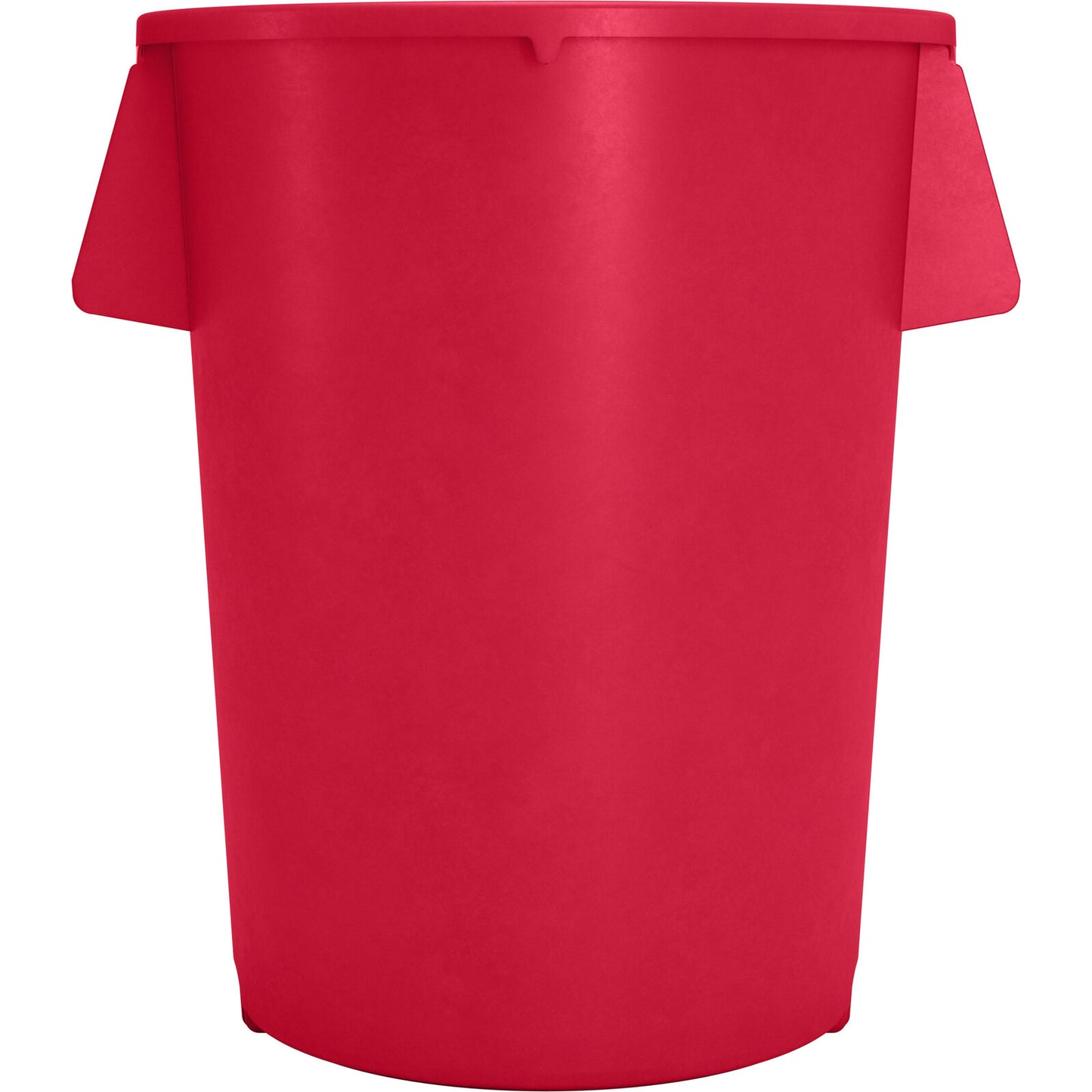 Sparta 84104405 44 Gallon Red Round Polyethylene Bronco Waste Bin Trash Container