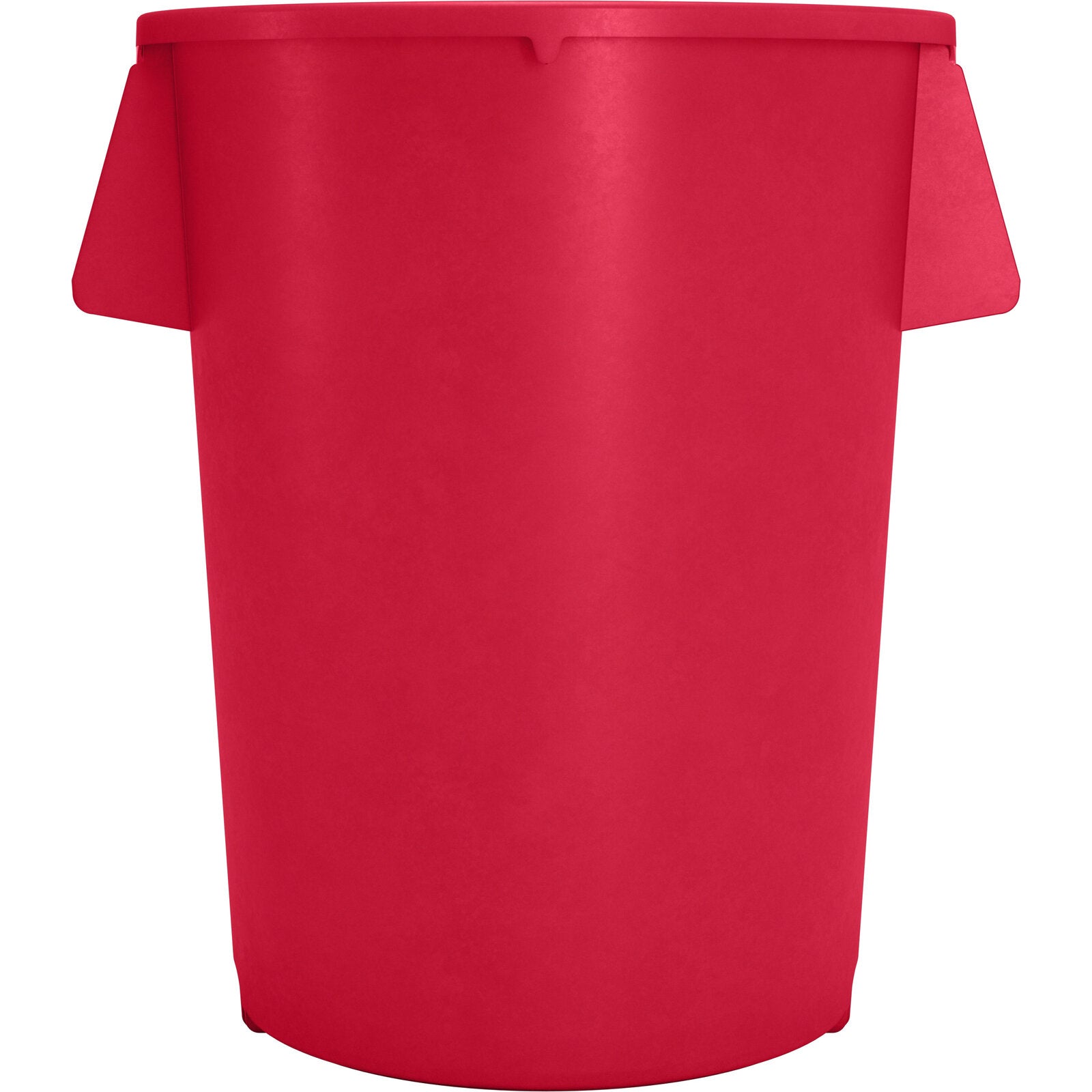 Sparta 84104405 44 Gallon Red Round Polyethylene Bronco Waste Bin Trash Container